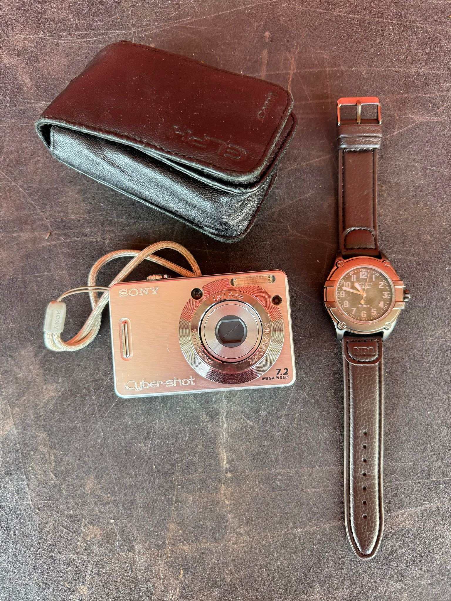Denali Wristwatch, Sony CyberShot Camera w/ Case: Denali Wristwatch, Sony CyberShot Camera w/ Case