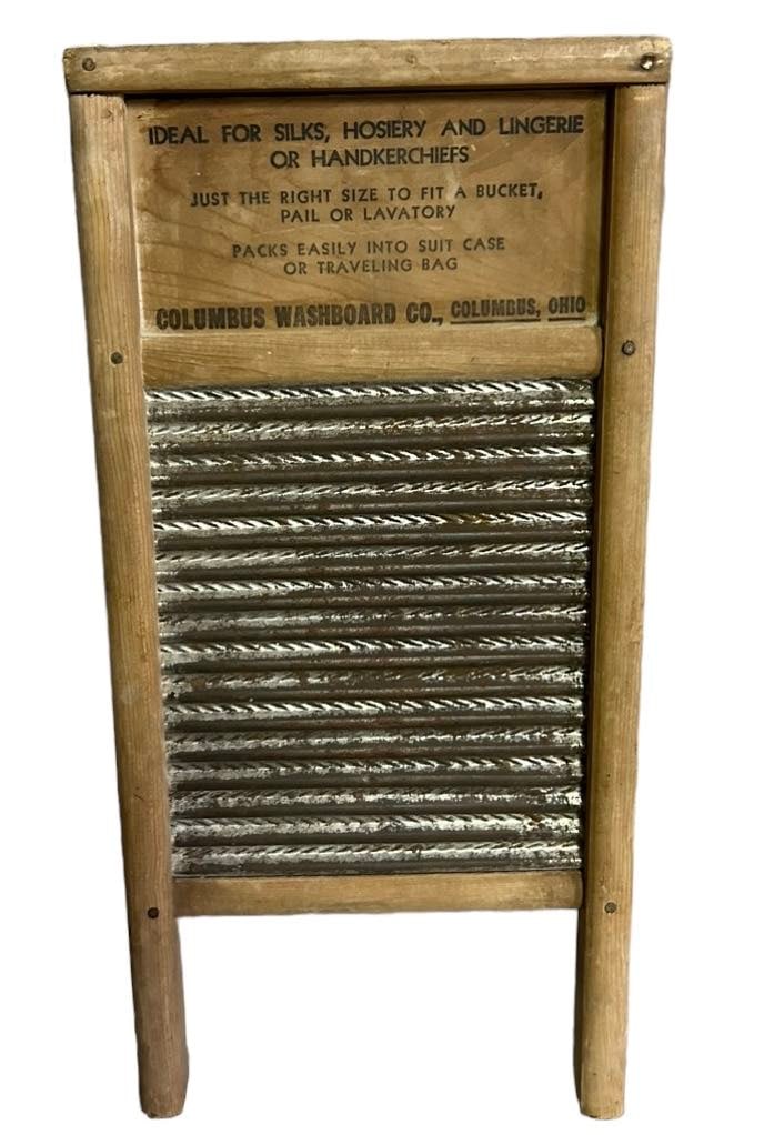 Early Advertisement Washboard - 18"T - 9"W: Early Advertisement Washboard - 18"T - 9"W