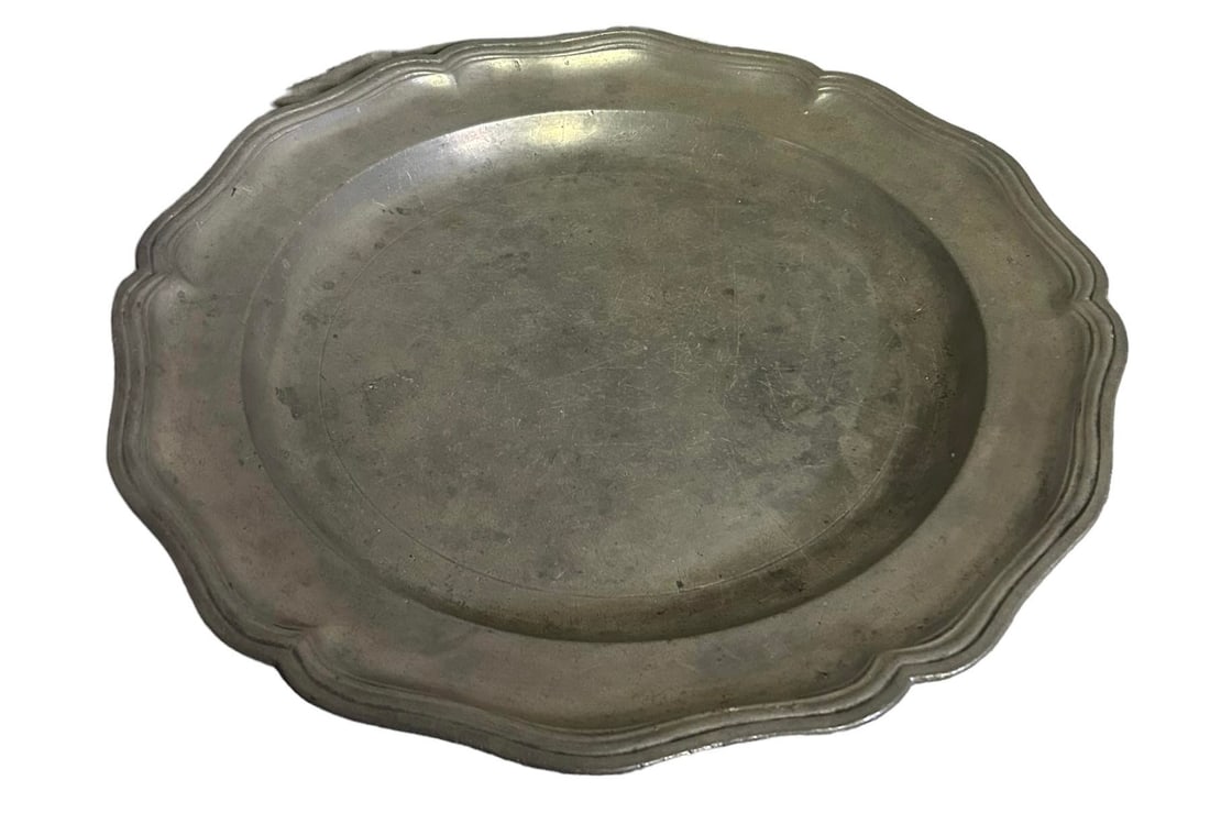 Pewter Platter - 13.5" x 13.5": Pewter Platter - 13.5" x 13.5"