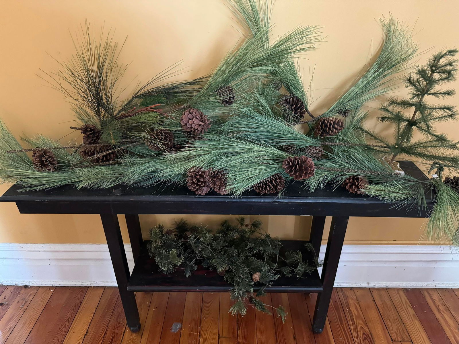 Collection of Pinecone Decorations - Table not included: Collection of Pinecone Decorations - Table not included