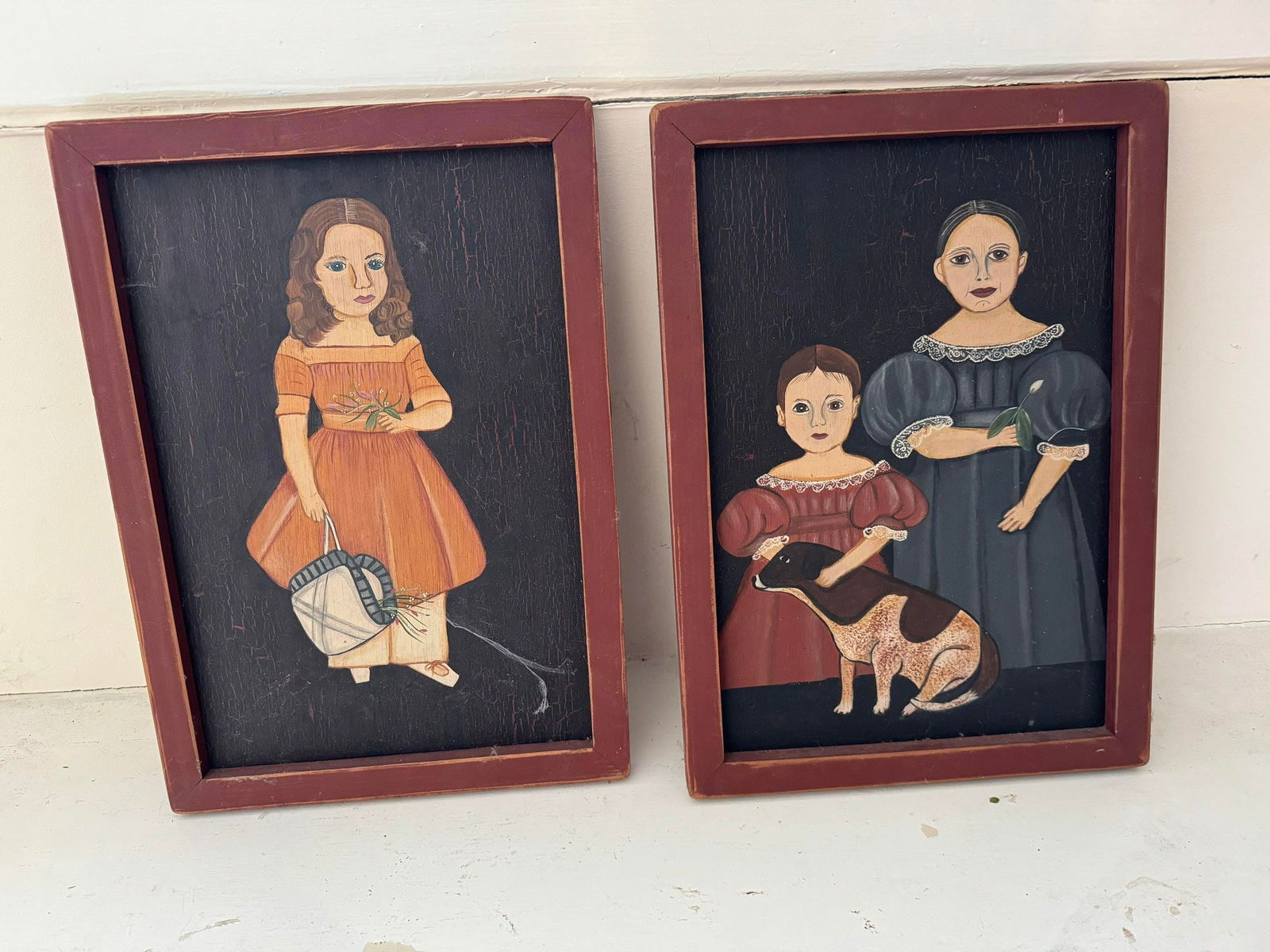 Americana Style Framed Wall Art (1 of 2)