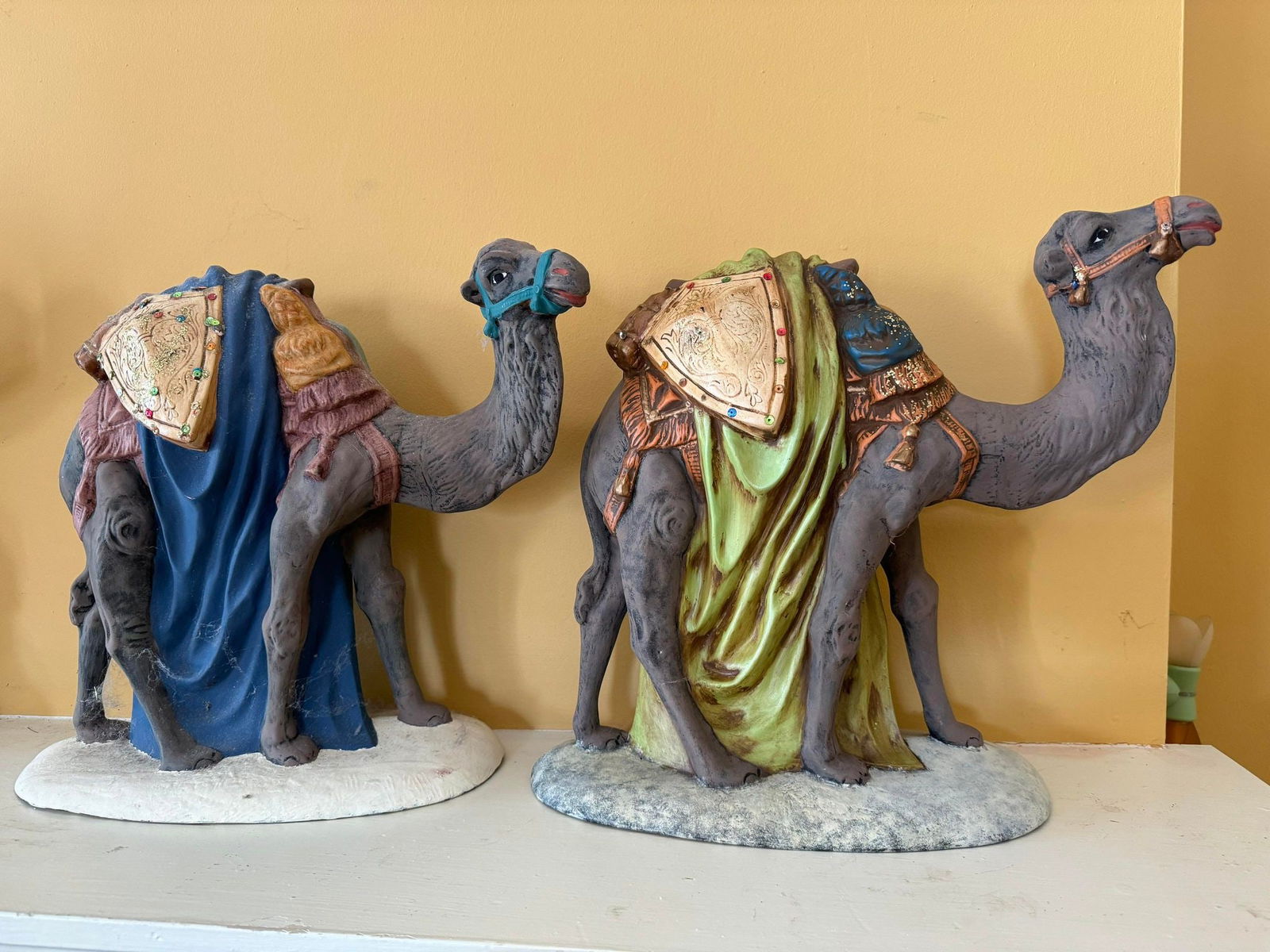 Ceramic Camel Figures (1 of 2)