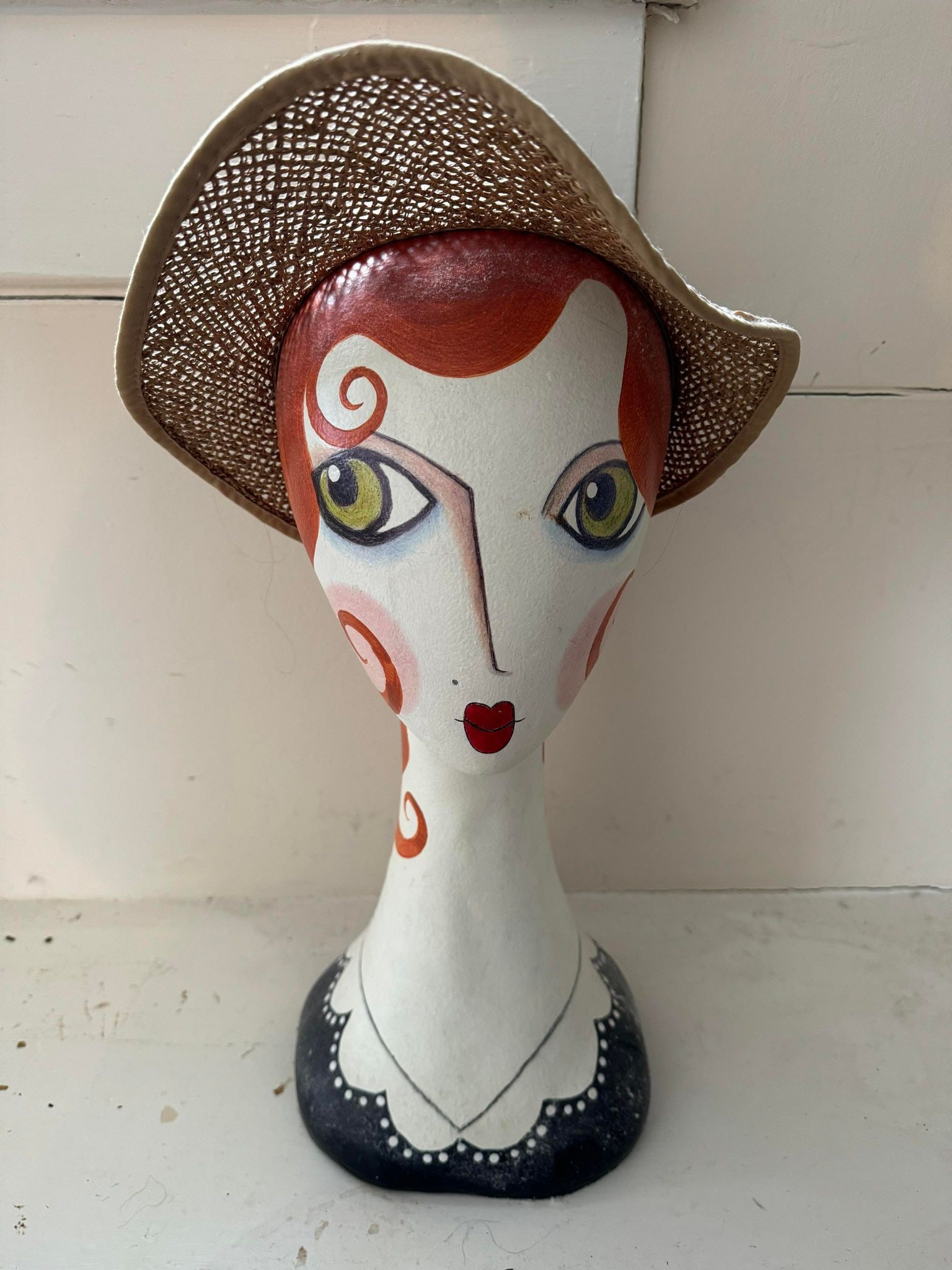 Flapperdashery Demdaco Mannequin Head Hat Stand (1 of 3)