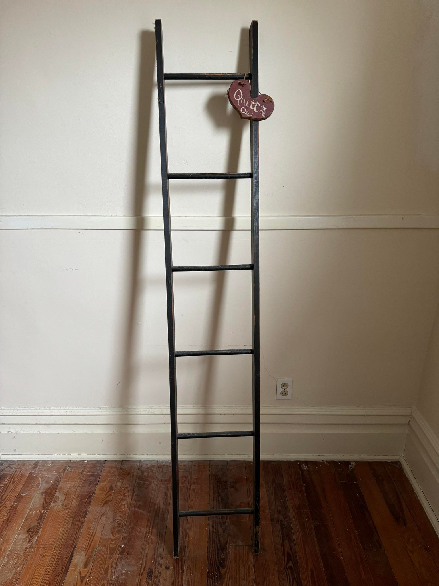 Americana Quilt Ladder: Americana Quilt Ladder