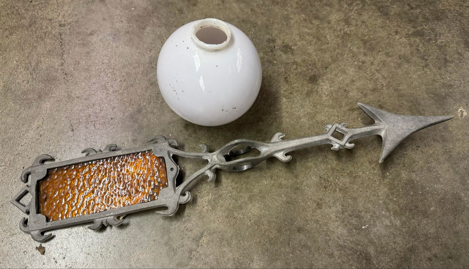 Weathervane Lightning Rod, Globe Cover (1 of 1)