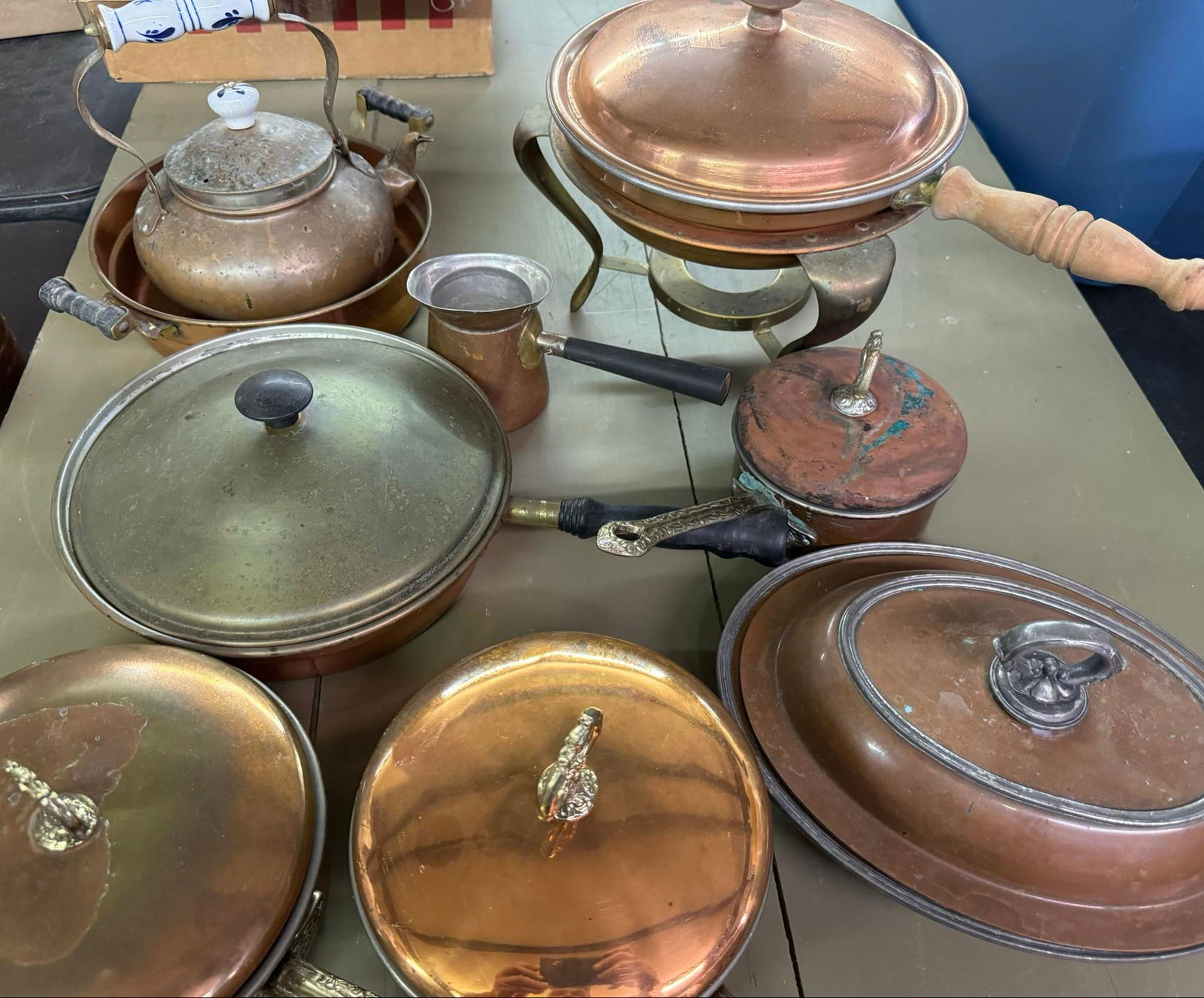 Collection of Copper Cookware (1 of 1)