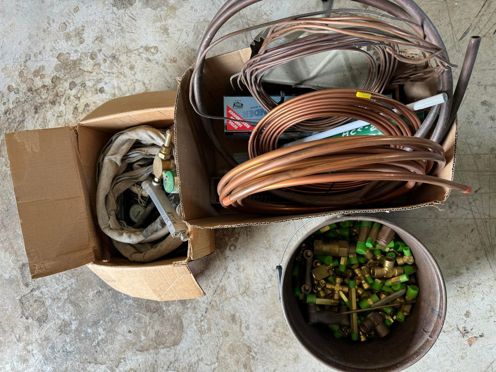 Collection of Copper, Fittings and more (1 of 3)
