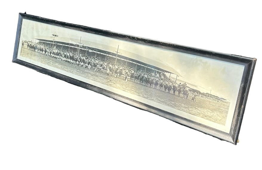 1921 Horse Racing Yard Long Photograph  -  10"T / 46"L (1 of 2)