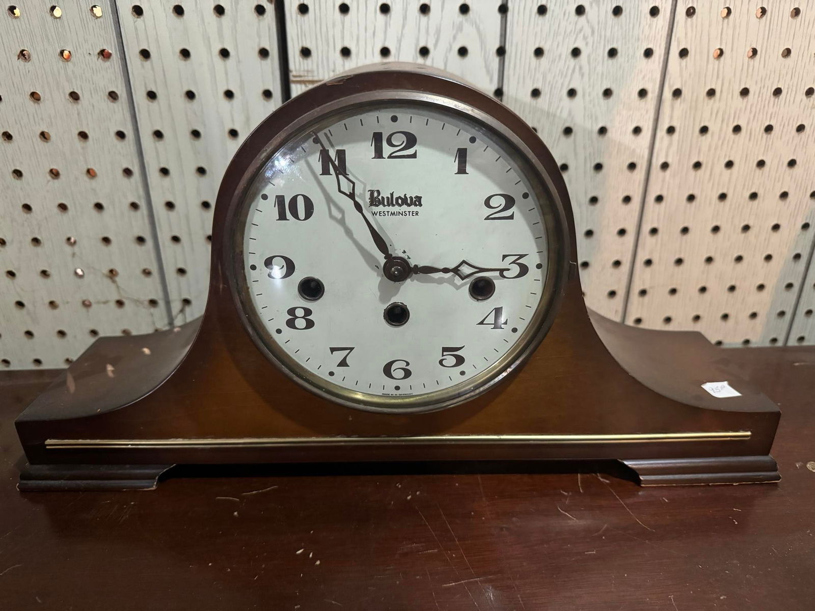 Bulova Westminster Mantle Clock: Bulova Westminster Mantle Clock