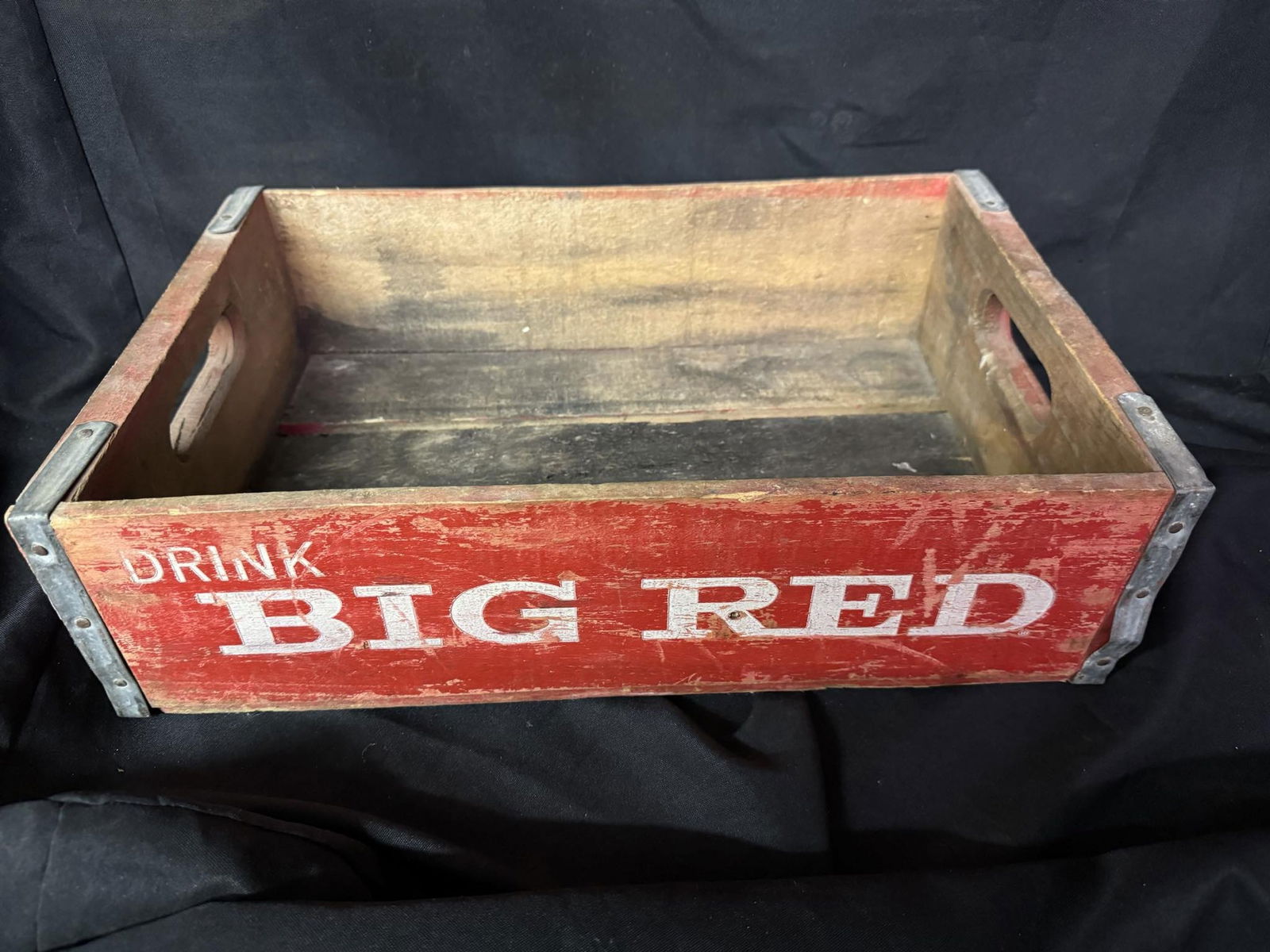 Vintage Big Red Crate: Vintage Big Red Crate