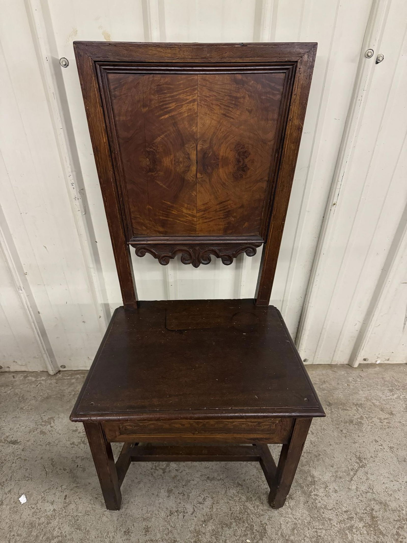 Antique Early Walnut Side Chair - Steve Tipton Antiques (1 of 3)
