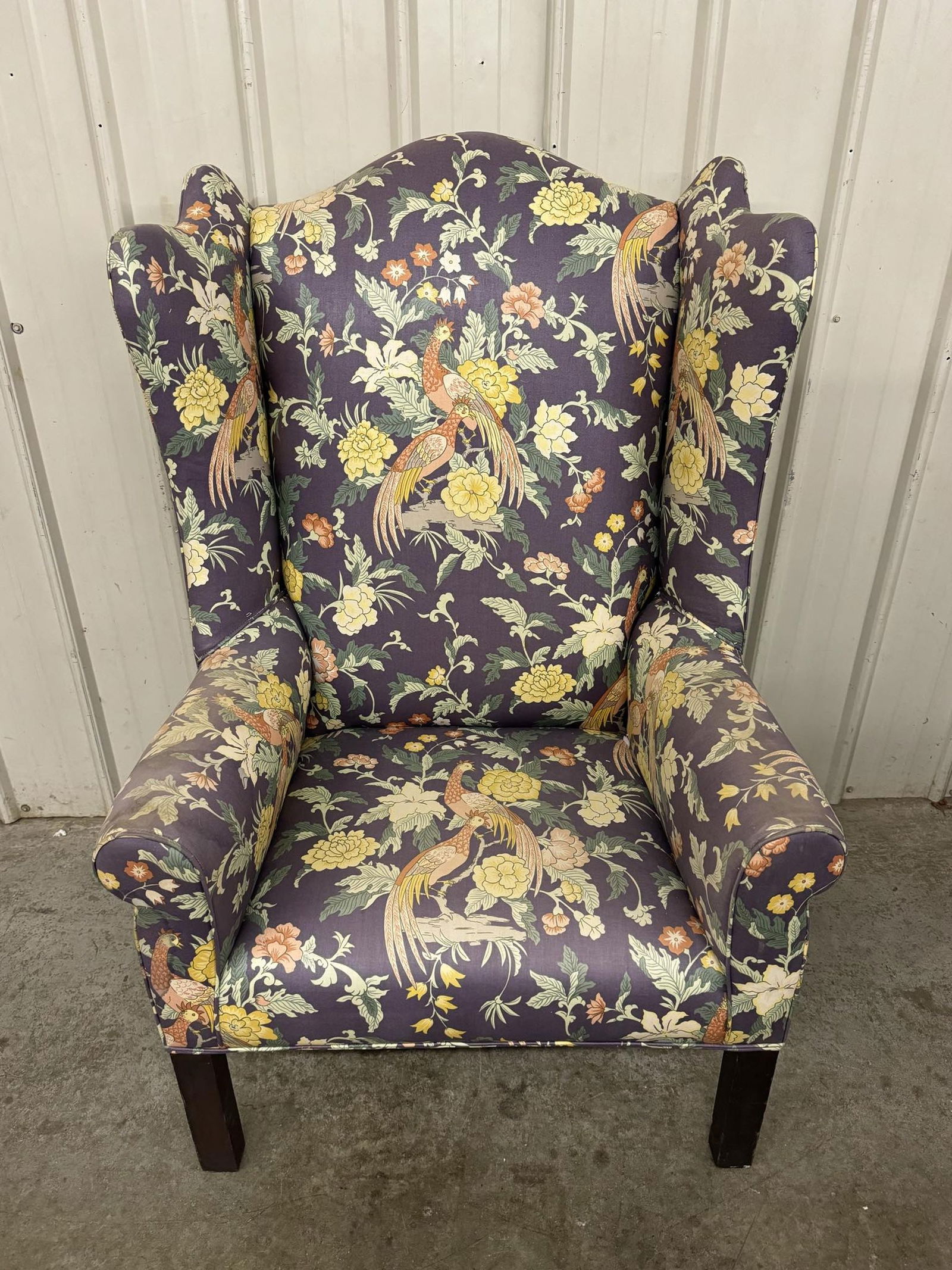 Antique Wingback Chair (thought to be period) Ex Coll. Kirby Camm, former antique buyer for Bittners (1 of 3)