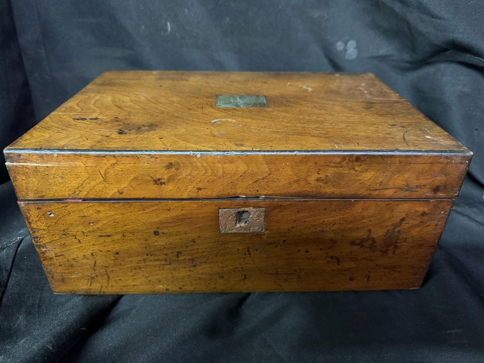 Antique English Traveling Lap Desk with Inlaid (1 of 5)