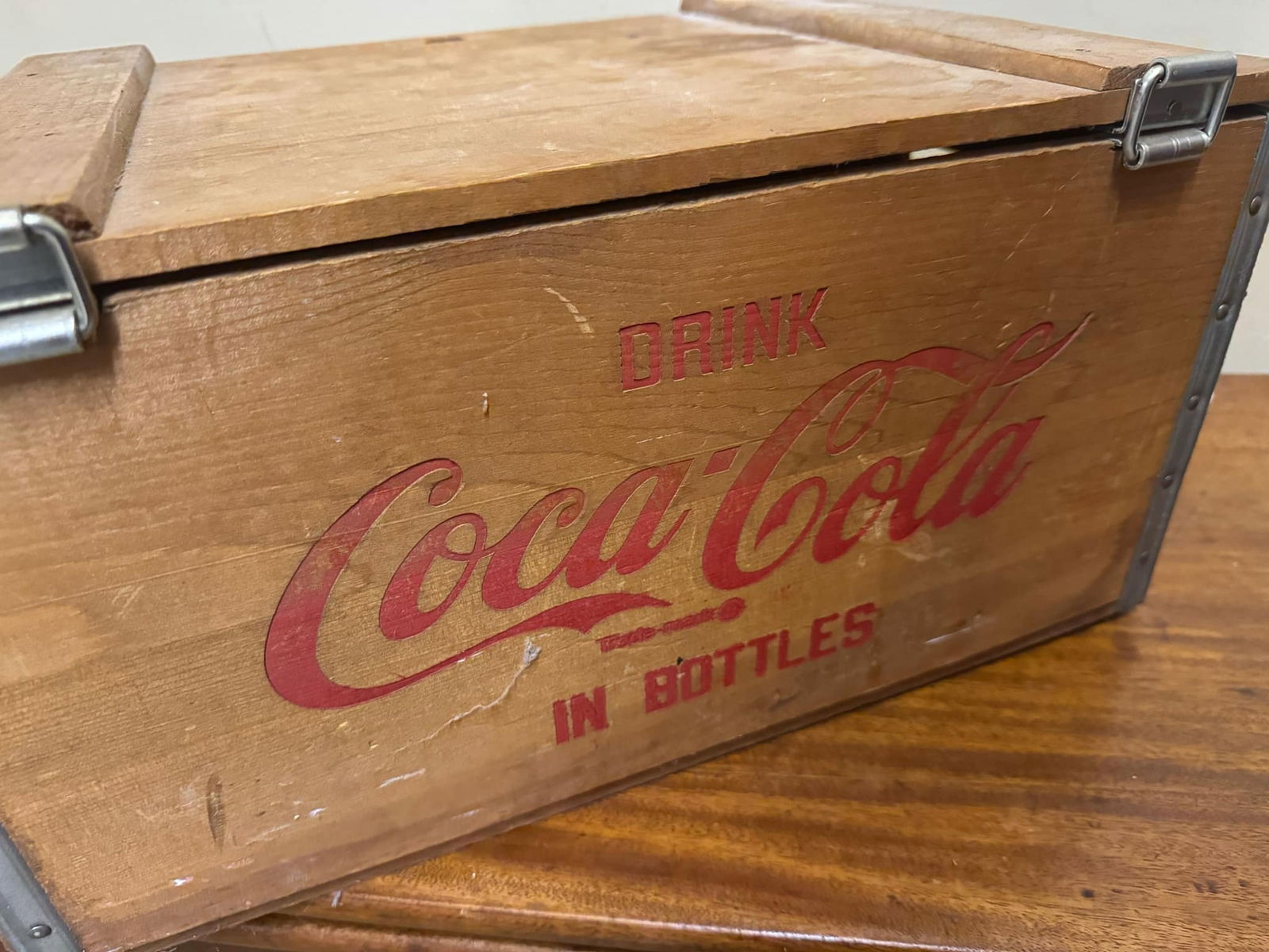 Vintage Coca-Cola Bottles  Crate (1 of 4)