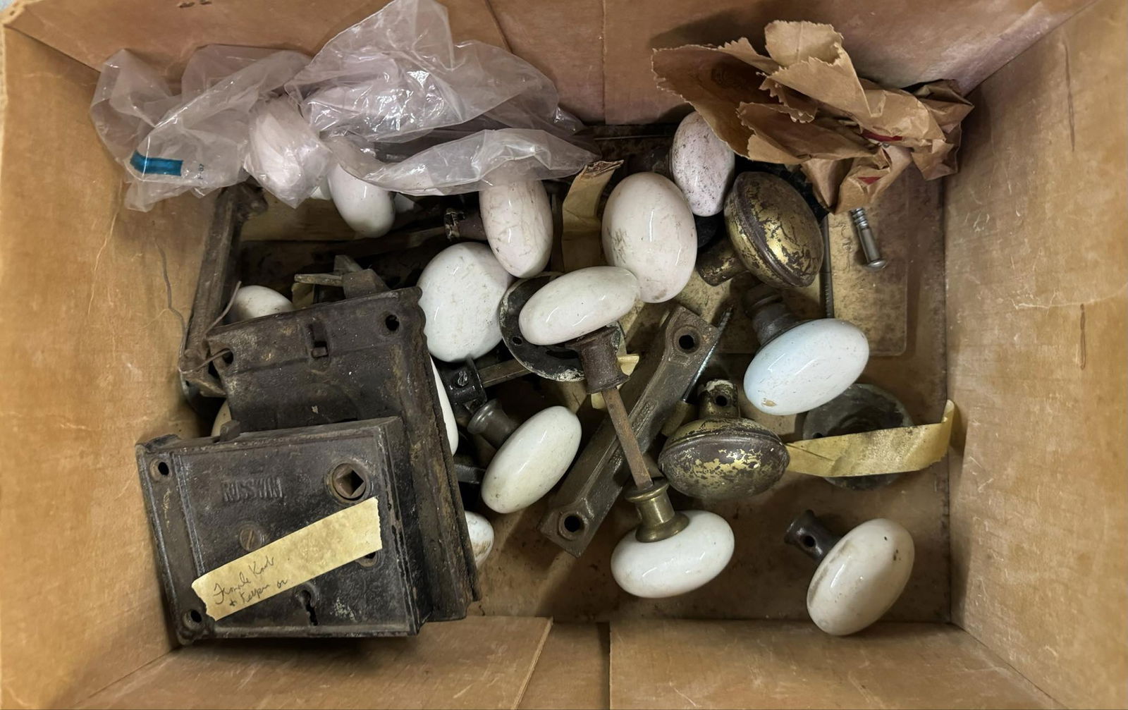 Collection of Door Knobs and Locks: Collection of Door Knobs and Locks