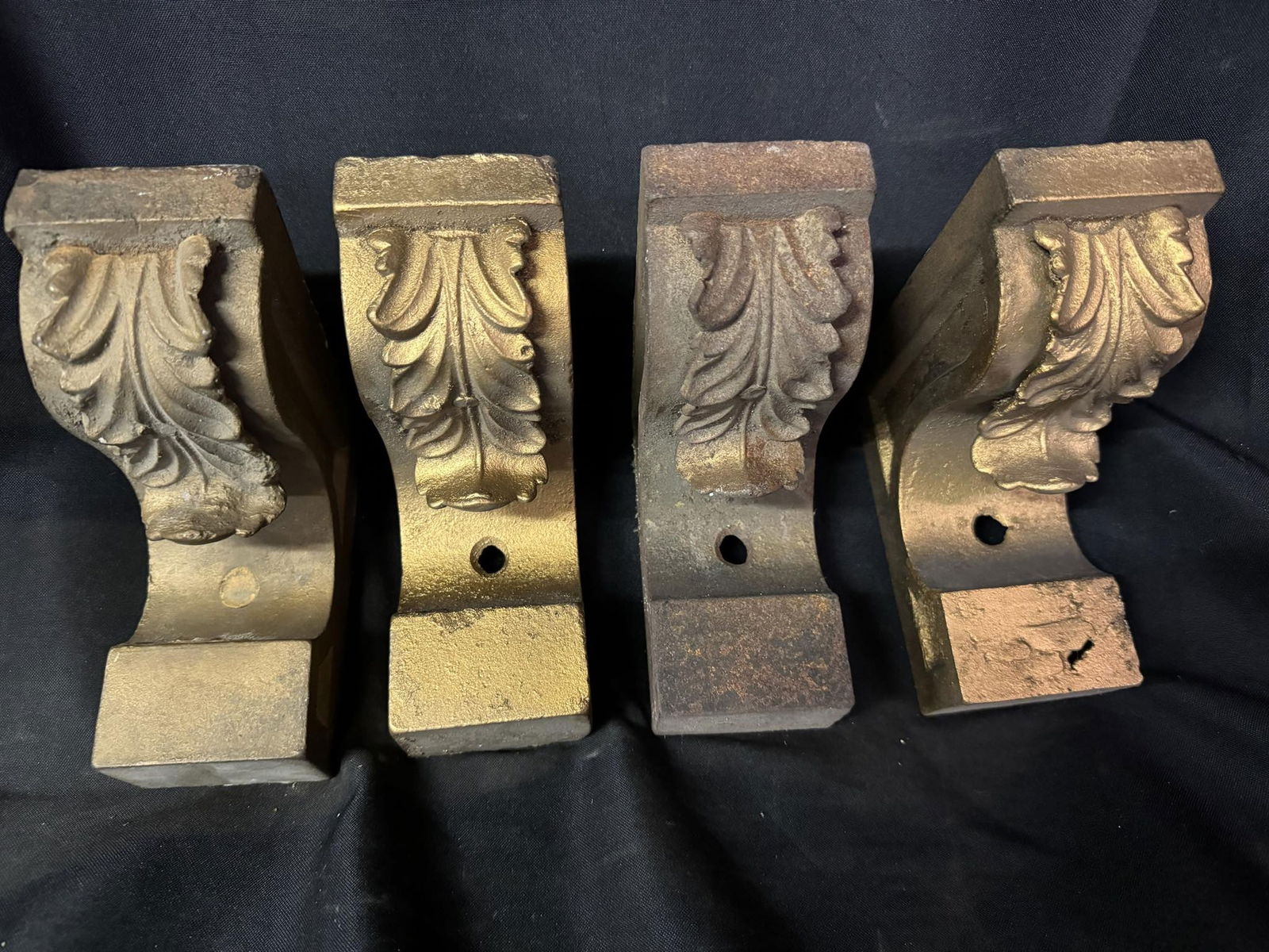 Antique Venetian Gilt Architectural Corbels (1 of 4)