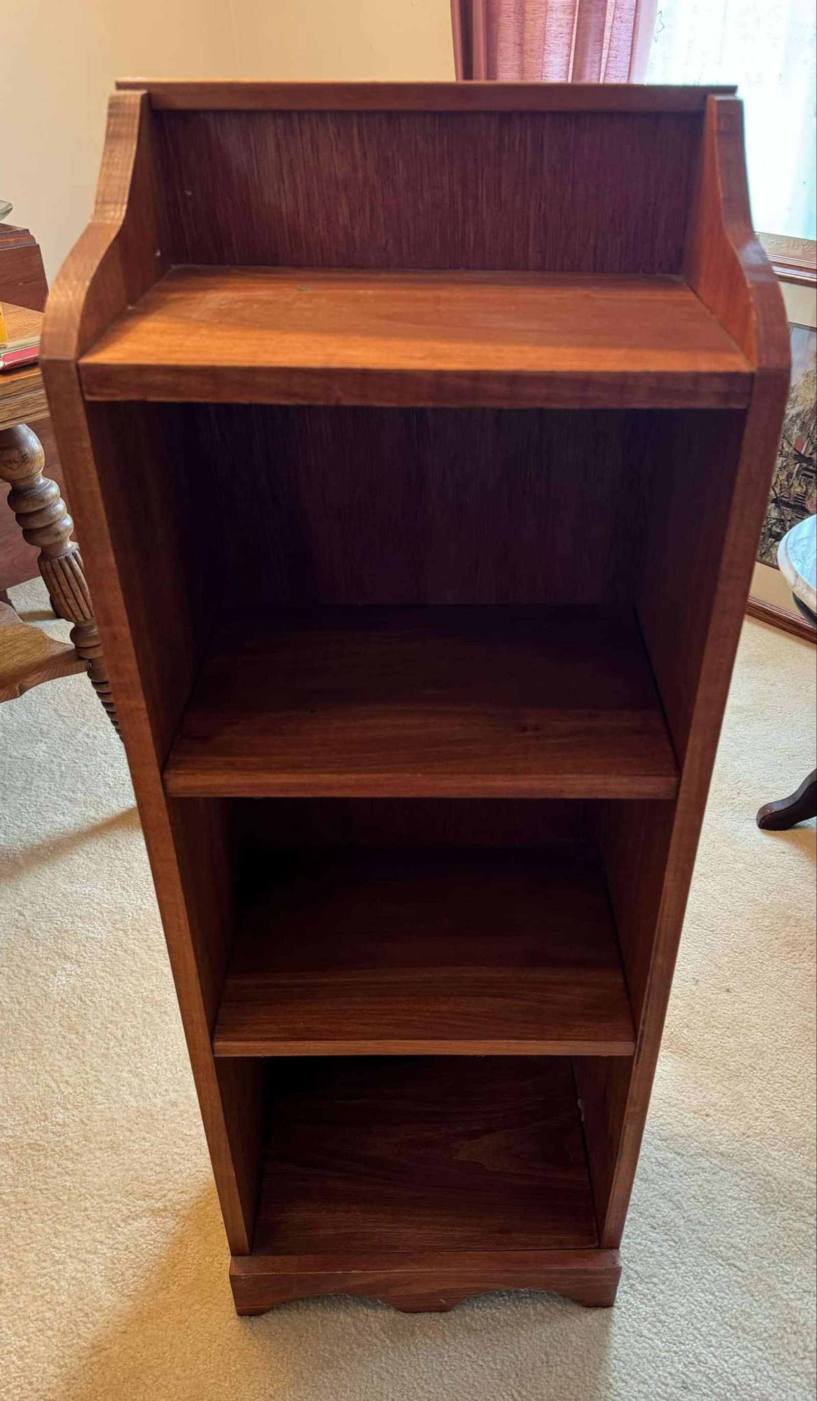 Modern Cherry Bookshelf: Modern Cherry Bookshelf