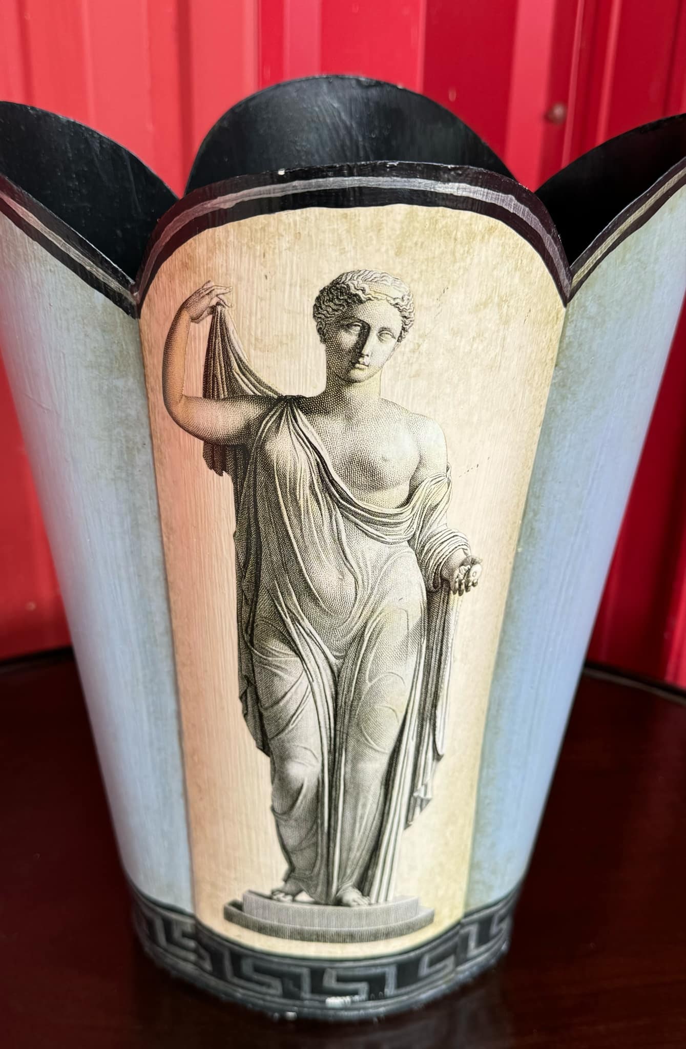 Vintage Aphrodite, Greek Goddess of Love Waste Basket: Vintage Aphrodite, Greek Goddess of Love Waste Basket