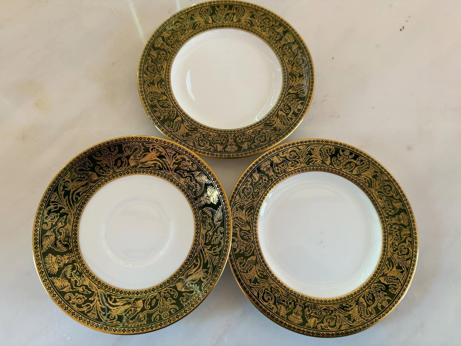 Florentine, Wedgewood Bone China, Made in England Plates: Florentine, Wedgewood Bone China, Made in England Plates