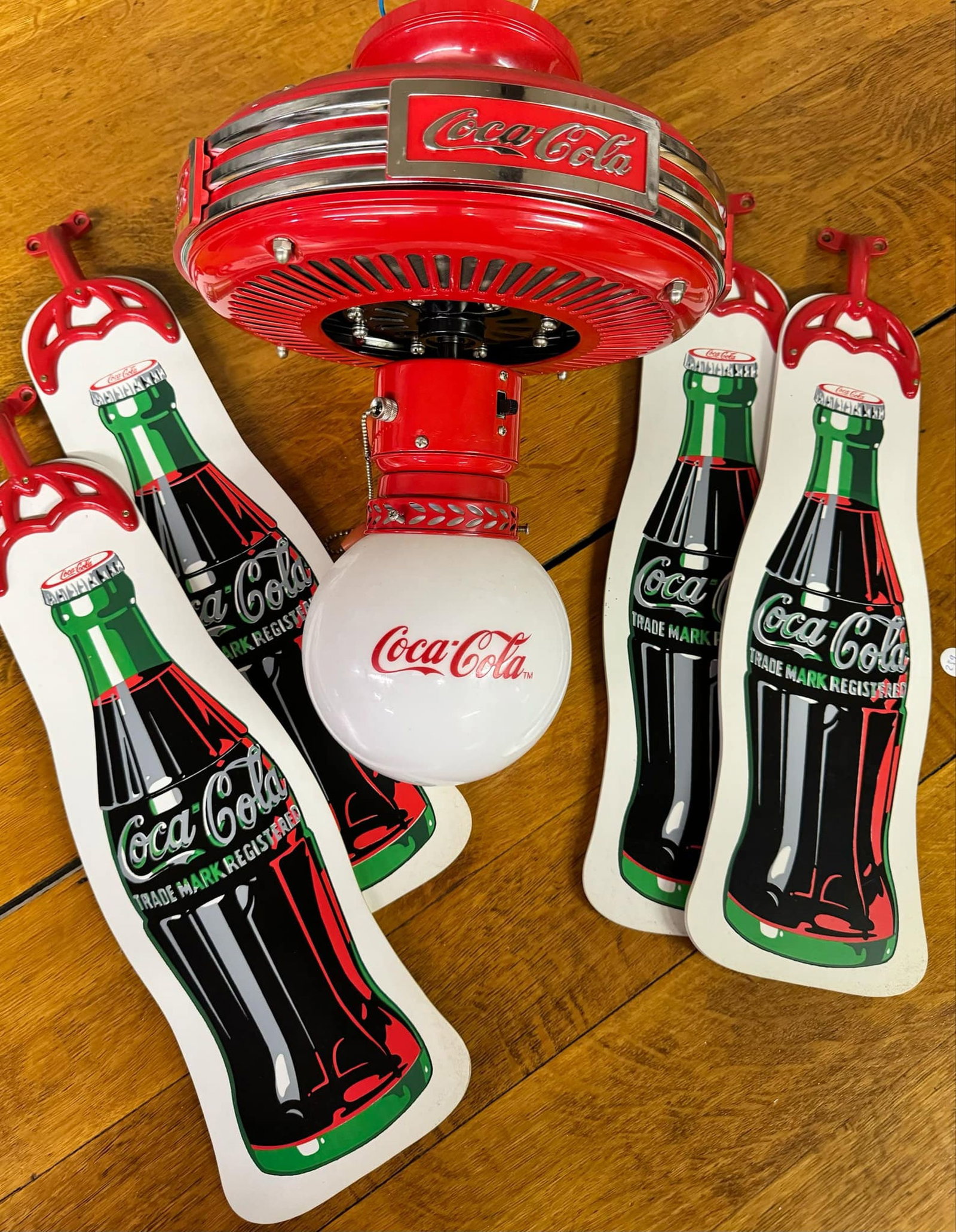 Coca-Cola Ceiling Fan: Coca-Cola Ceiling Fan