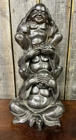 Buddha in Three Monkey's Pose