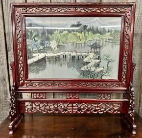 Suzhou Needlework Embroidery on Silk Art Museum Double Sided Embroidery