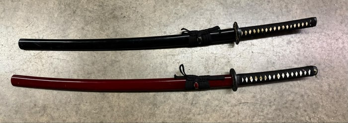 Two Japanese Style Katanas