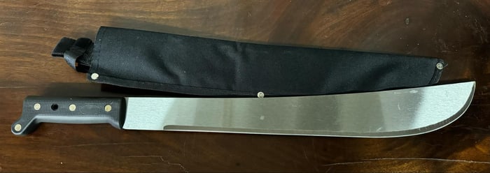 Machete in Sheath