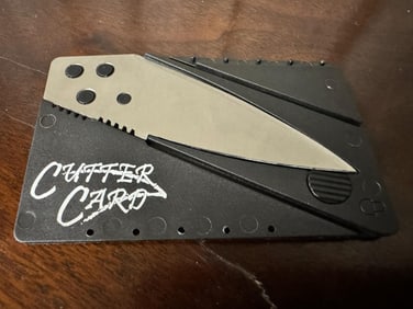 Portable Ultra Thin Cutter Card Knife