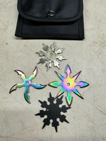 Four (4) Ninja Throwing Stars