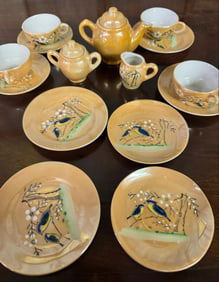 Vintage Asian Tea Service Set
