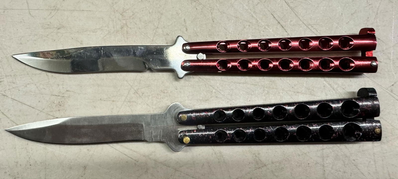 Two Butterfly Knives (1 of 2)