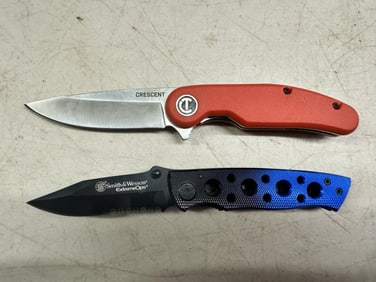 Crescent and Smith&Wesson Extreme Ops Pocketknives