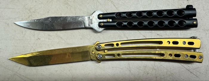 Two Butterfly Knives