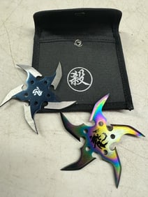 Two (2) Ninja Throwing Stars