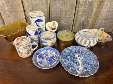 Collection of Oriental Style Dishes