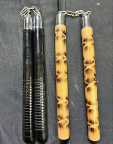 Two Pairs of Nun Chucks