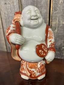 Japanese Porcelain Laughing Budai Figure