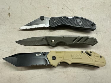 Trio of Utility Pocketknives