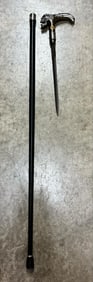 Skull Handle Dagger Cane