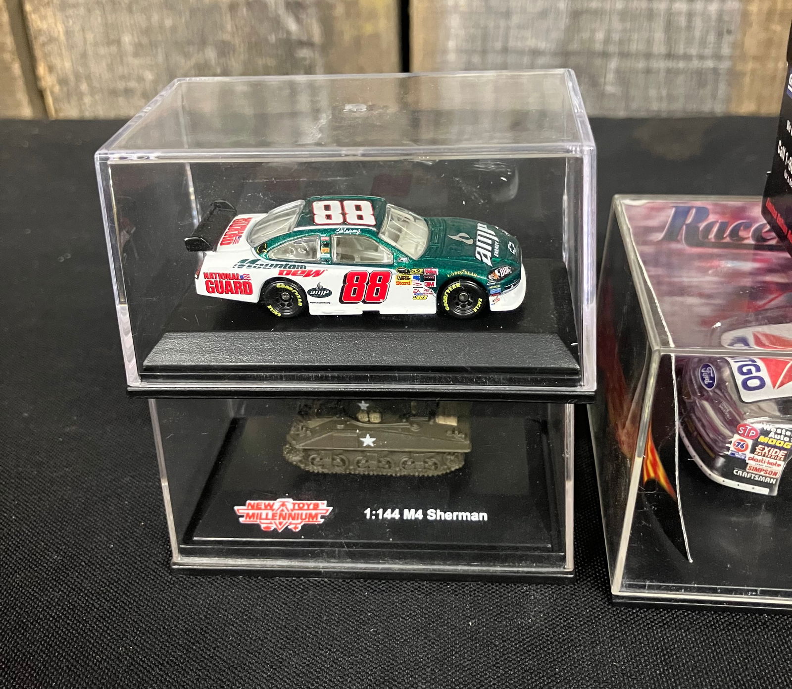 Collection Of Six Diecast Replica Nascar And Military Vehicles. Including Dale Earnhardt Sr. And (1 of 4)