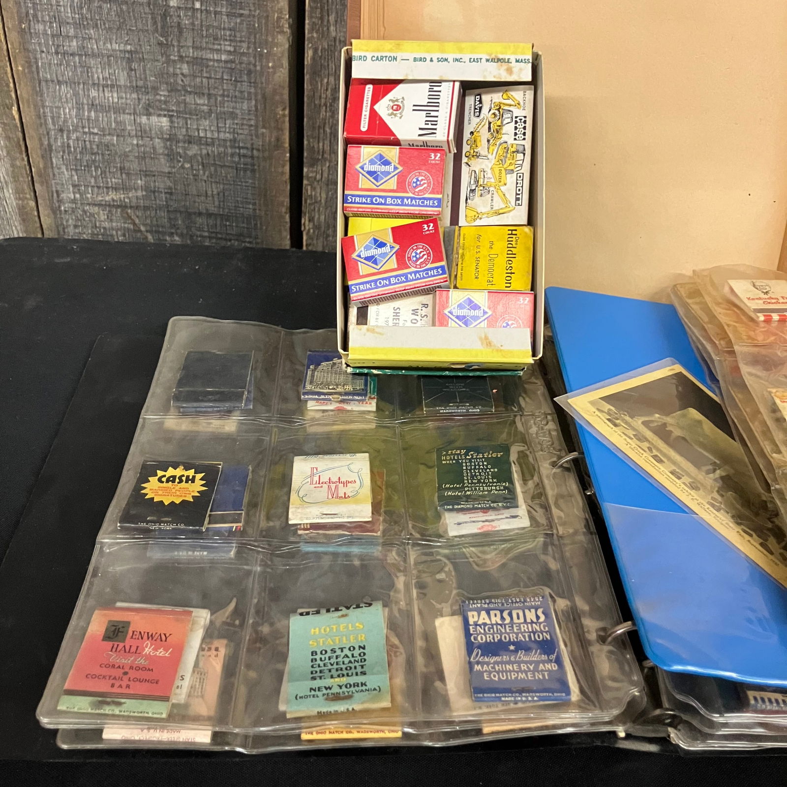 Large Collection Of Collectable And Advertising Matchbooks With Scrapbook Containing Various (1 of 6)