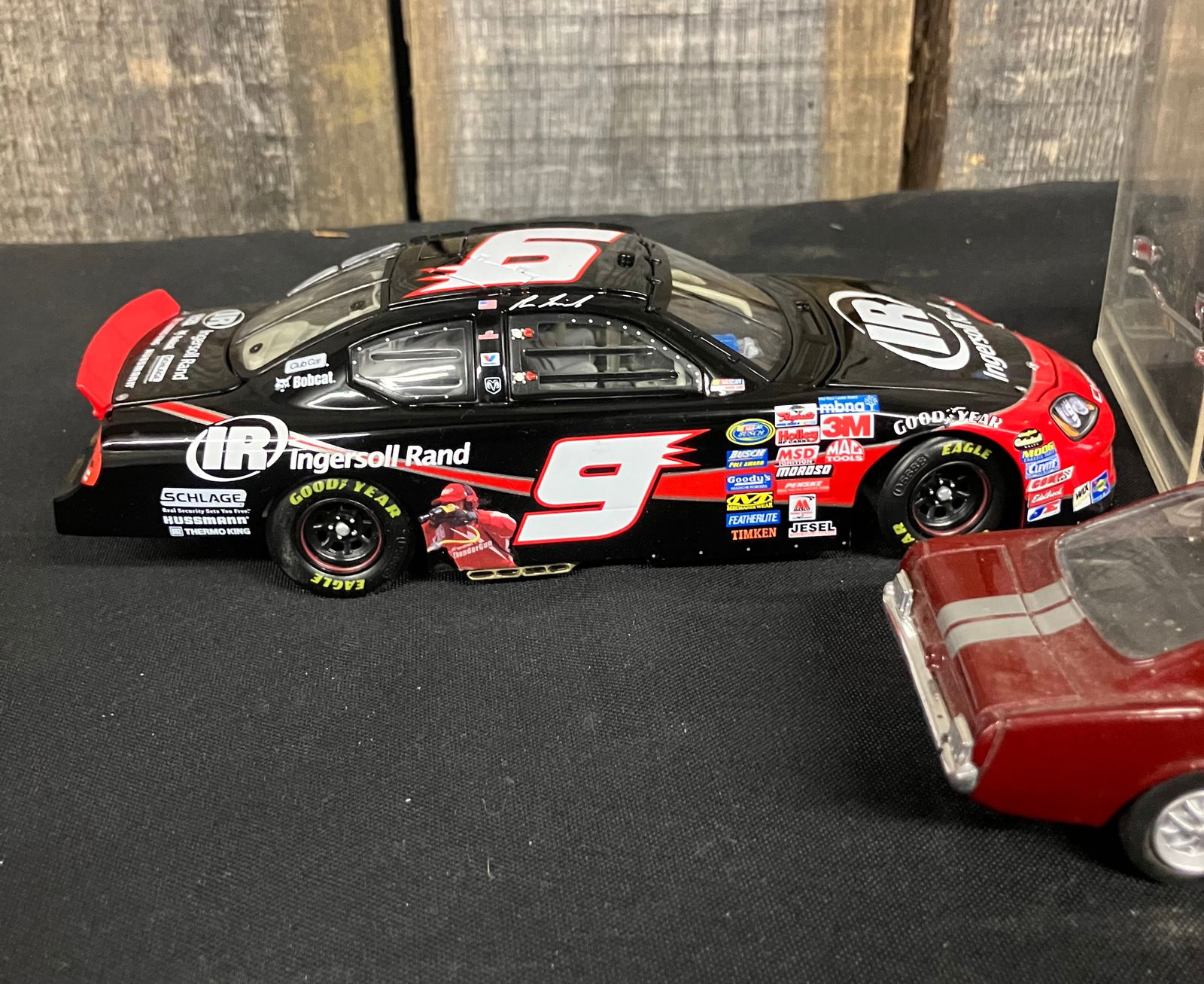 Trio Of Diecast Collectables Incl. Nascar Boris Said Replica Stock Car (9"), Shelby GT350 And (1 of 4)