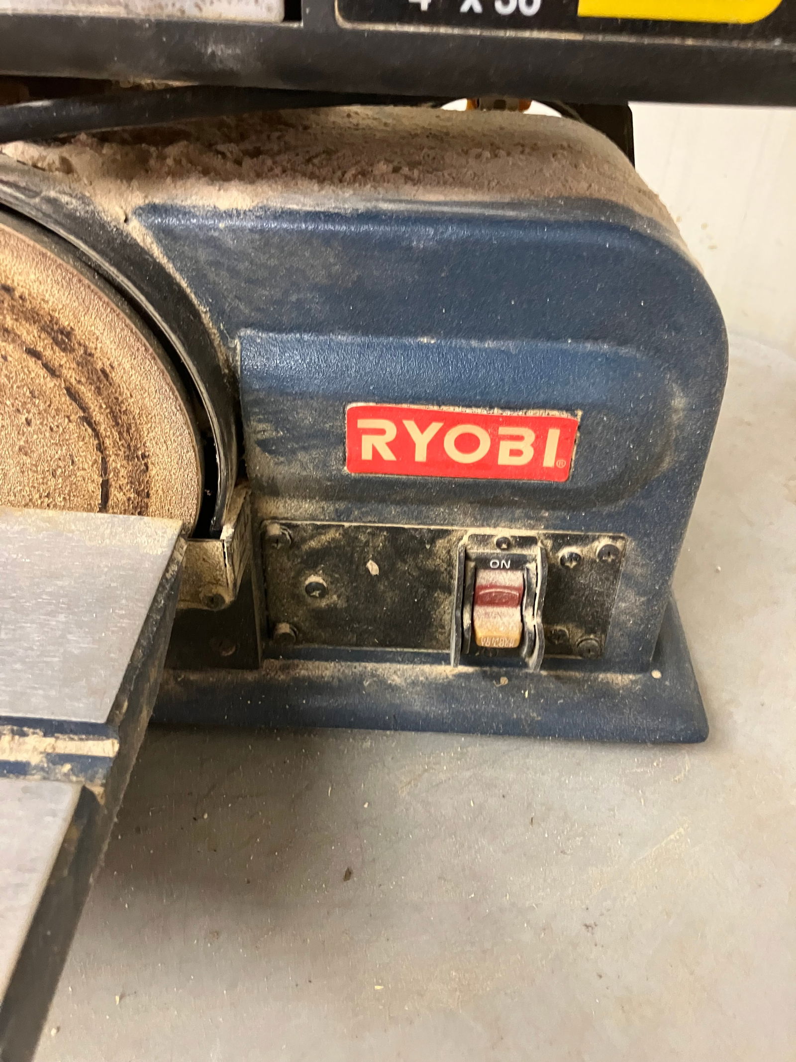 Ryobi 4" X 6" Belt And Disc Sander (1 of 5)