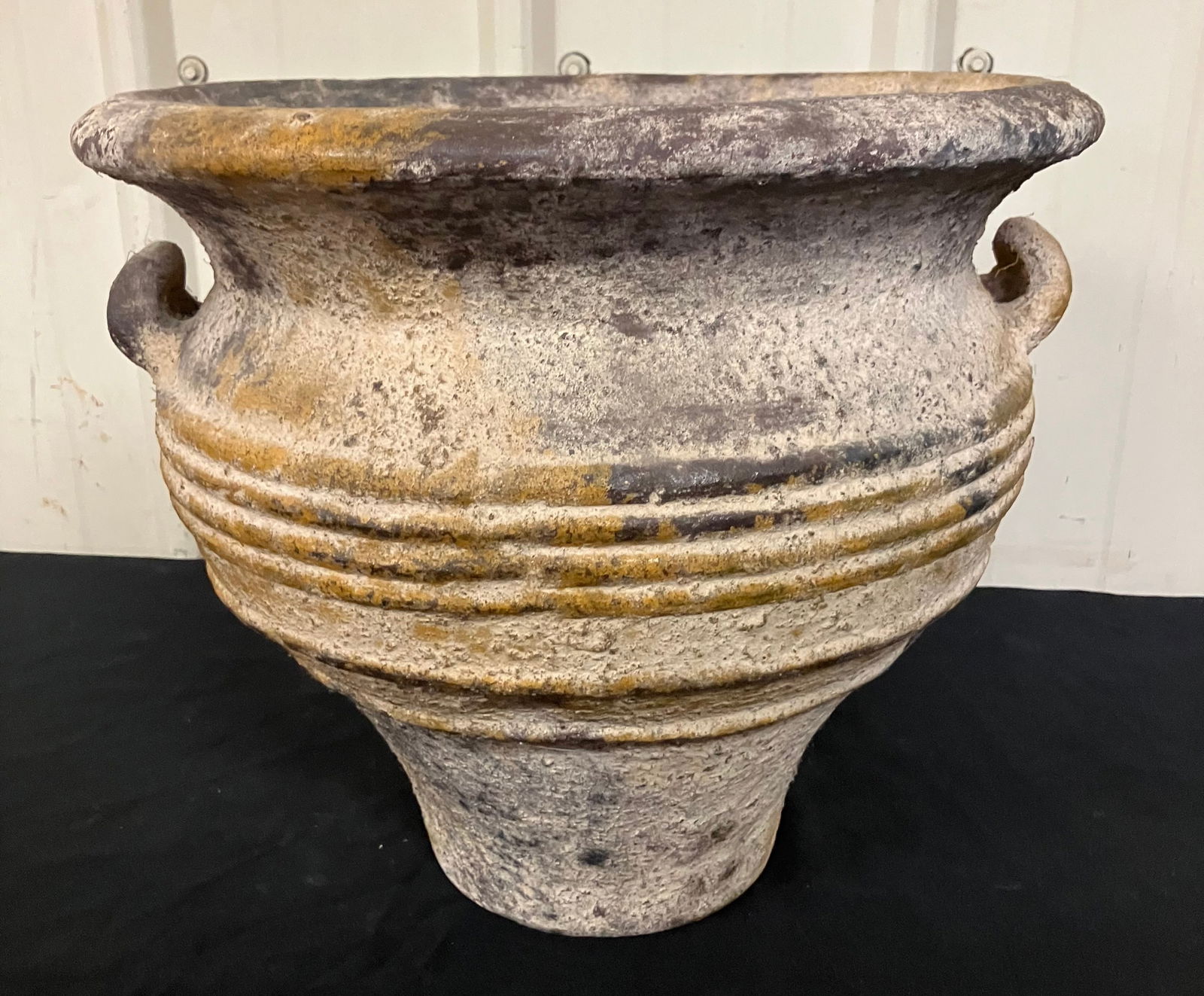 Stoneware Pottery Jug - Planter 14"Diameter 12"H (1 of 4)