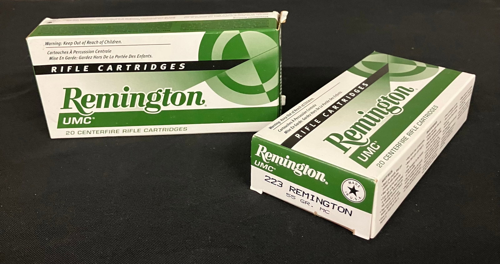 40 Rounds Remington .223 REM. 55 Gr. (2 Boxes) (1 of 2)