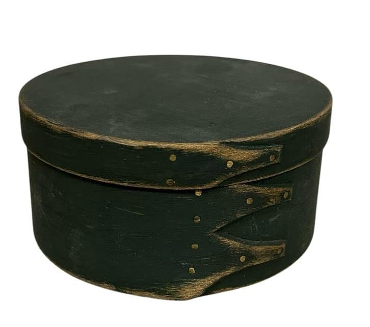 Painted Pastry Box 5"X2.5" (1 of 2)