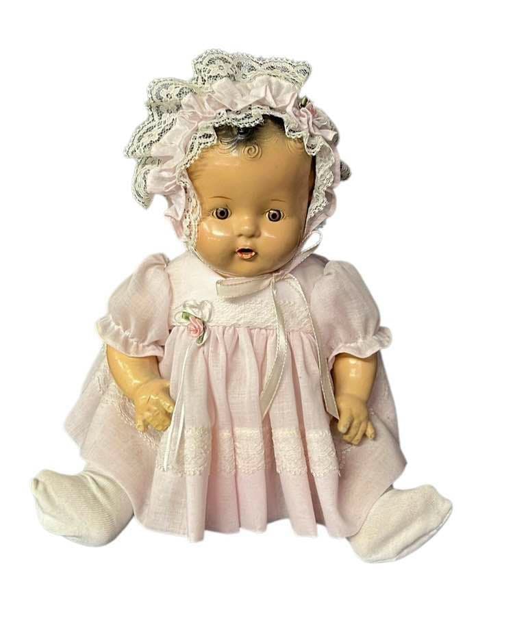 Early Composition Style Doll 8" (1 of 2)