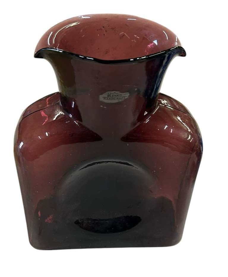 Early Blenko Bottle 7"X8": Early Blenko Bottle 7"X8"