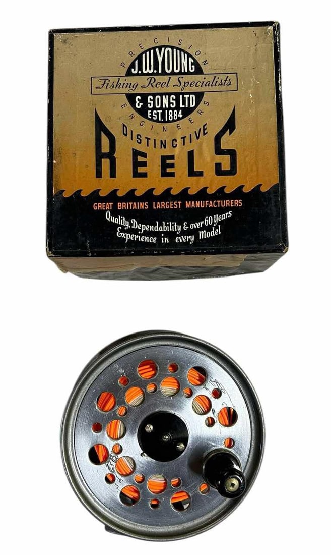 JW Young And Sons Fishing Reel: JW Young And Sons Fishing Reel